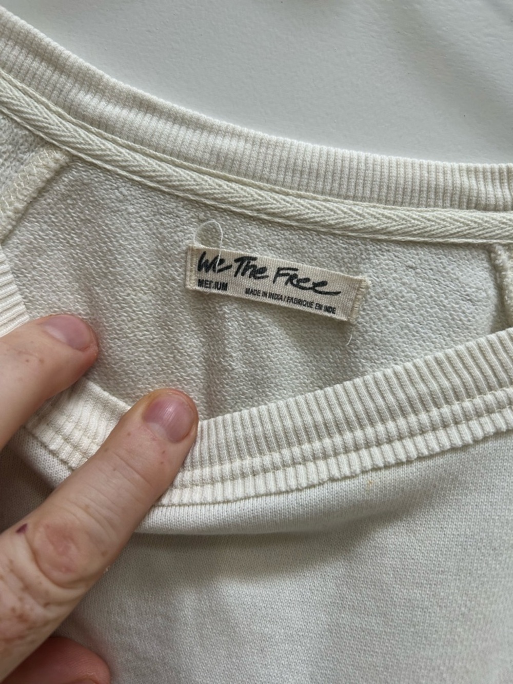We The Free Cream Crewneck Sweatshirt - Picture 5 of 5